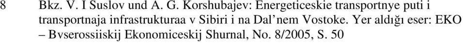 transportnaja infrastrukturaa v Sibiri i na Dal nem