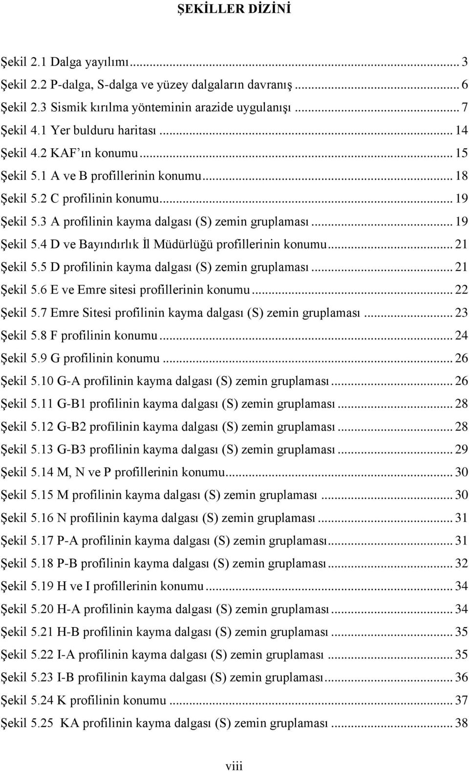 .. 21 Şekil 5.5 D profilinin kayma dalgası (S) zemin gruplaması... 21 Şekil 5.6 E ve Emre sitesi profillerinin konumu... 22 Şekil 5.7 Emre Sitesi profilinin kayma dalgası (S) zemin gruplaması.