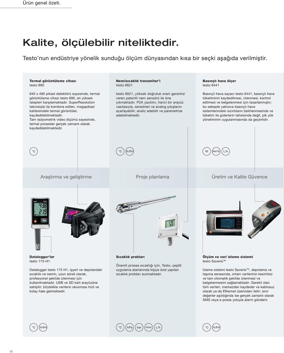 SuperResolution teknolojisi ile kombine edilen, megapiksel kalitesindeki termal görüntüler, kaydedilebilmektedir.