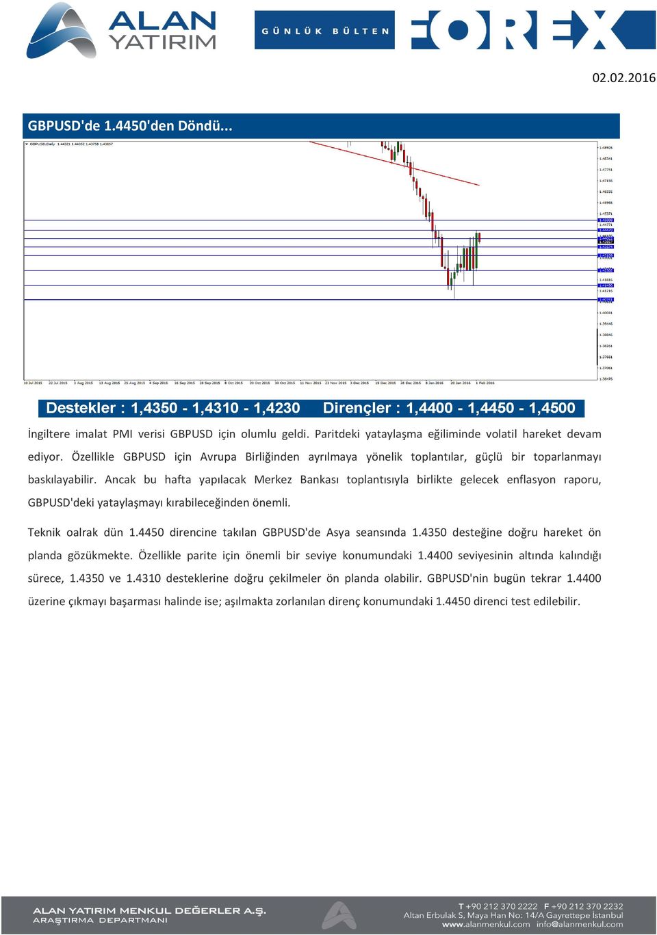 Özellikle GBPUSD için Avrupa Birliğinden ayrılmaya yönelik toplantılar, güçlü bir toparlanmayı baskılayabilir.