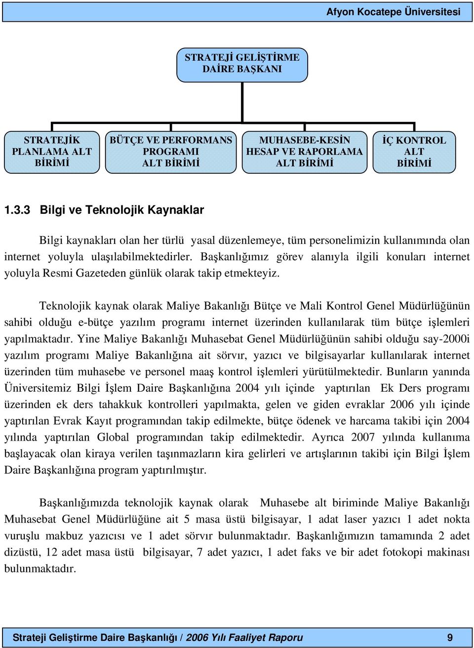 Başkanlığımız görev alanıyla ilgili konuları internet yoluyla Resmi Gazeteden günlük olarak takip etmekteyiz.