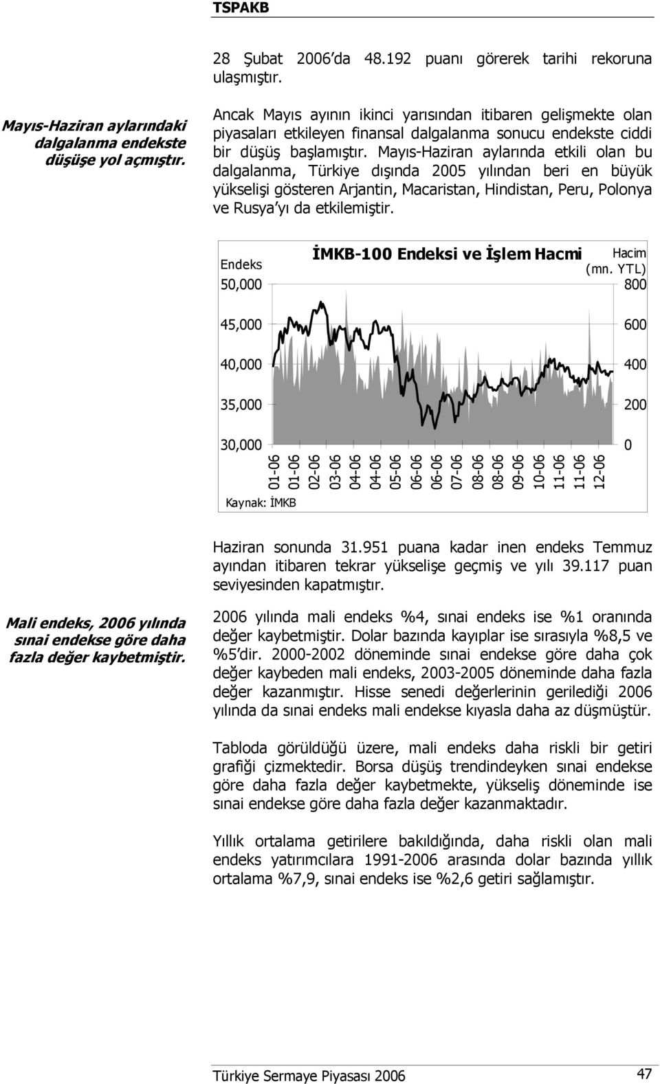 Mayıs-Haziran aylarında etkili olan bu dalgalanma, Türkiye dışında 2005 yılından beri en büyük yükselişi gösteren Arjantin, Macaristan, Hindistan, Peru, Polonya ve Rusya yı da etkilemiştir.