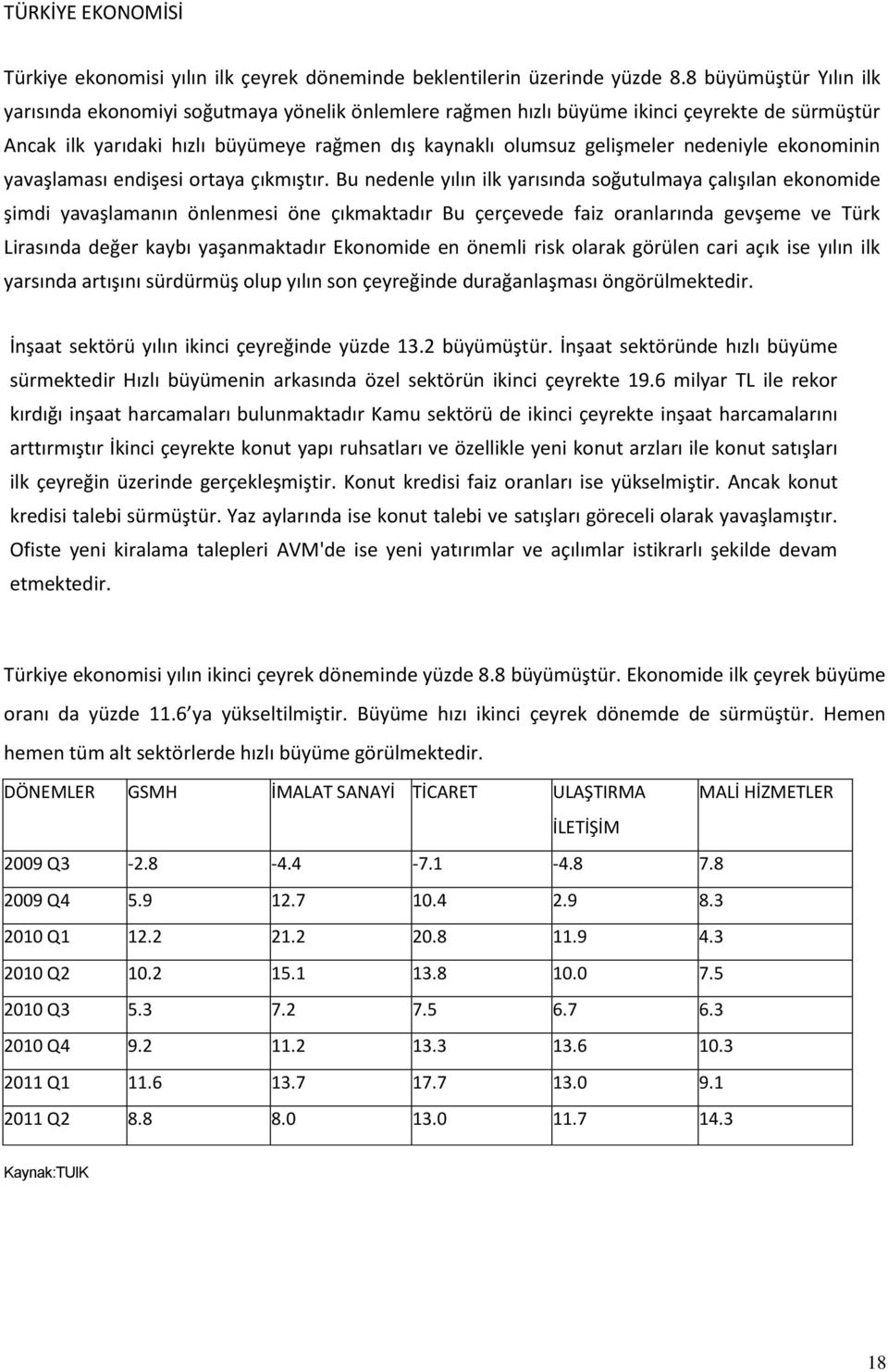 nedeniyle ekonominin yavaşlaması endişesi ortaya çıkmıştır.