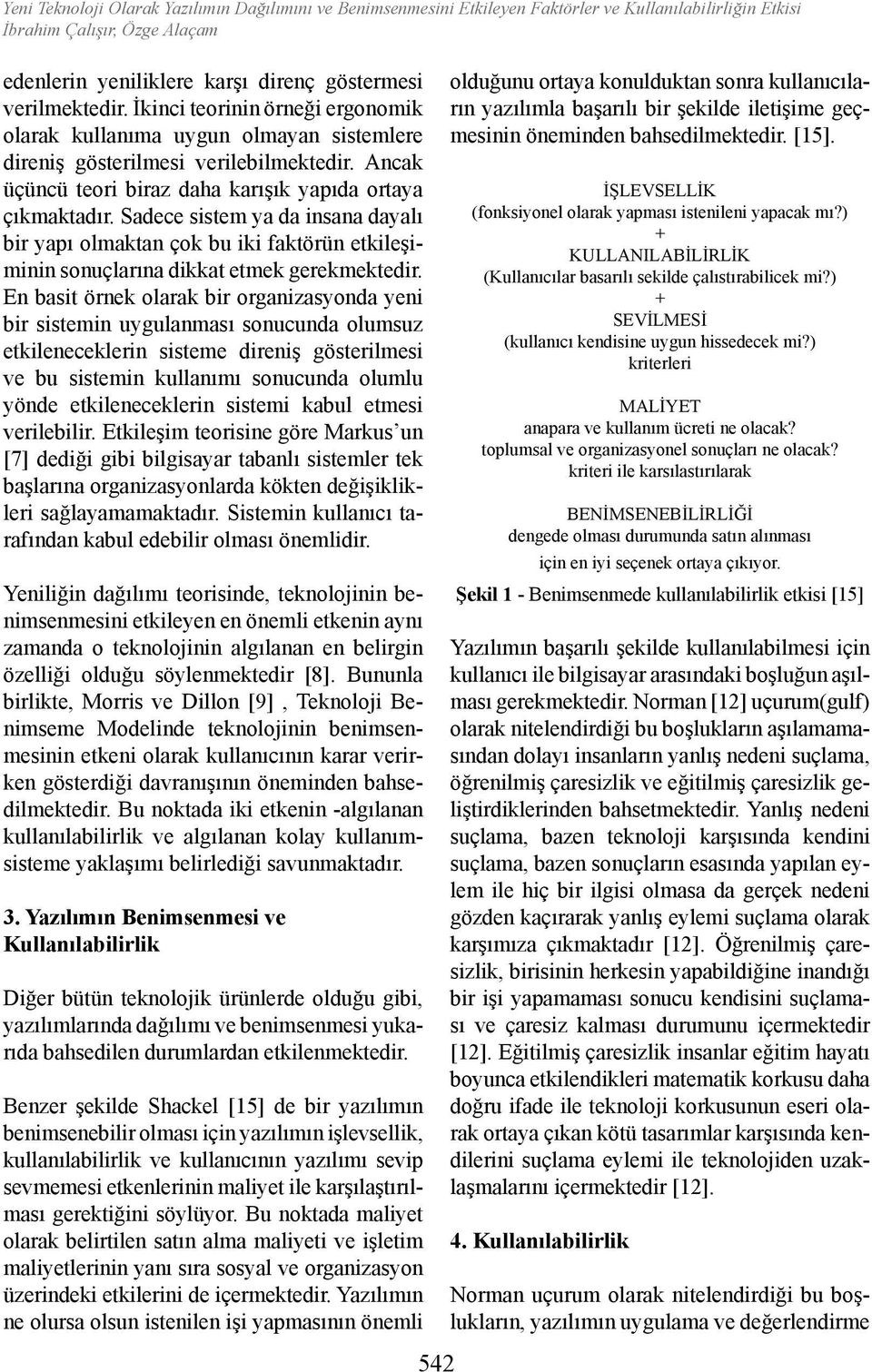 Sadece sistem ya da insana dayalı bir yapı olmaktan çok bu iki faktörün etkileşiminin sonuçlarına dikkat etmek gerekmektedir.