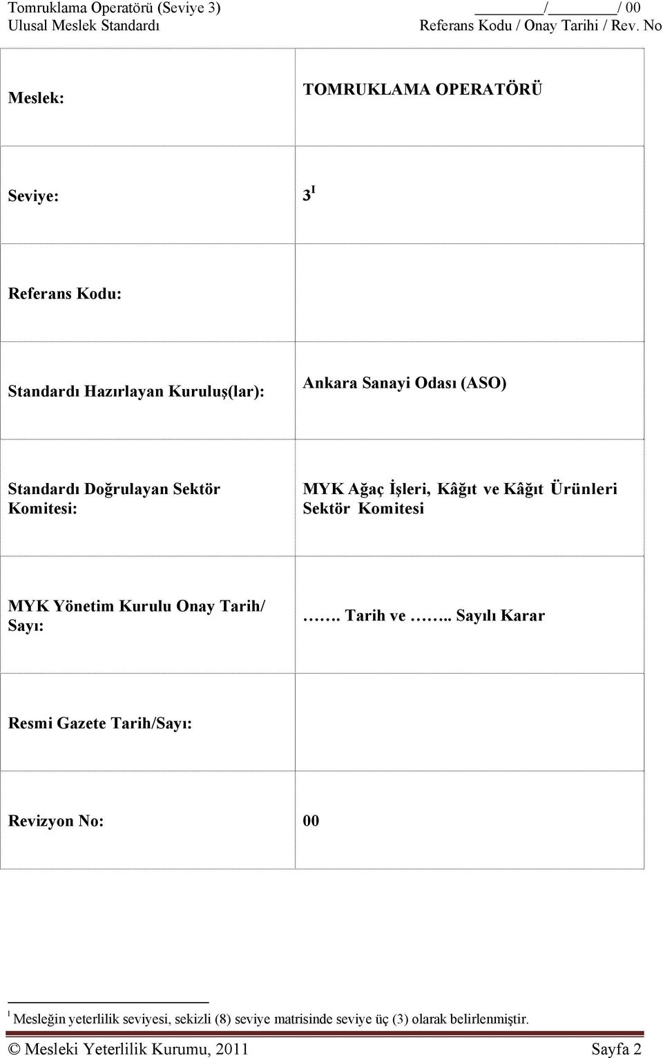 Kurulu Onay Tarih/ Sayı:. Tarih ve.