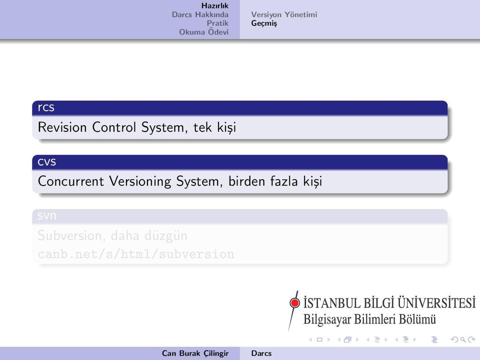 Concurrent Versioning System, birden fazla