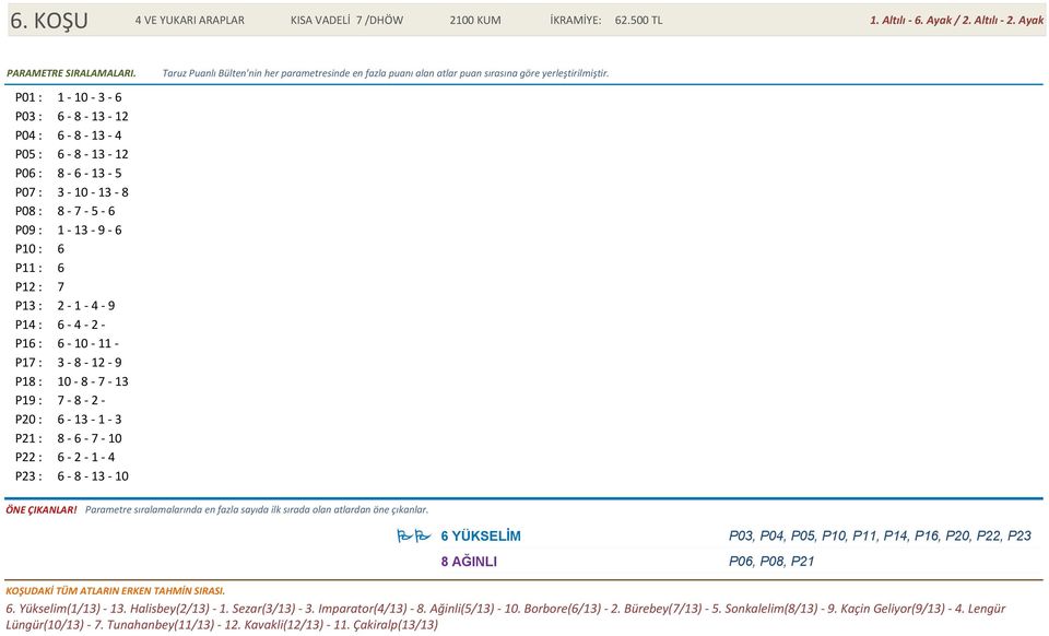P16 : 6-10 - 11 - P17 : 3-8 - 12-9 P18 : 10-8 - 7-13 P19 : 7-8 - 2 - P20 : 6-13 - 1-3 P21 : 8-6 - 7-10 P22 : 6-2 - 1-4 P23 : 6-8 - 13-10 PP 6 YÜKSELİM 8 AĞINLI P03, P04, P05, P10, P11, P14, P16, P20,