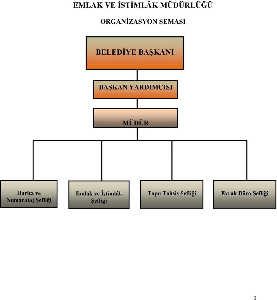 MÜDÜR Harita ve Numarataj Şefliği Emlak ve