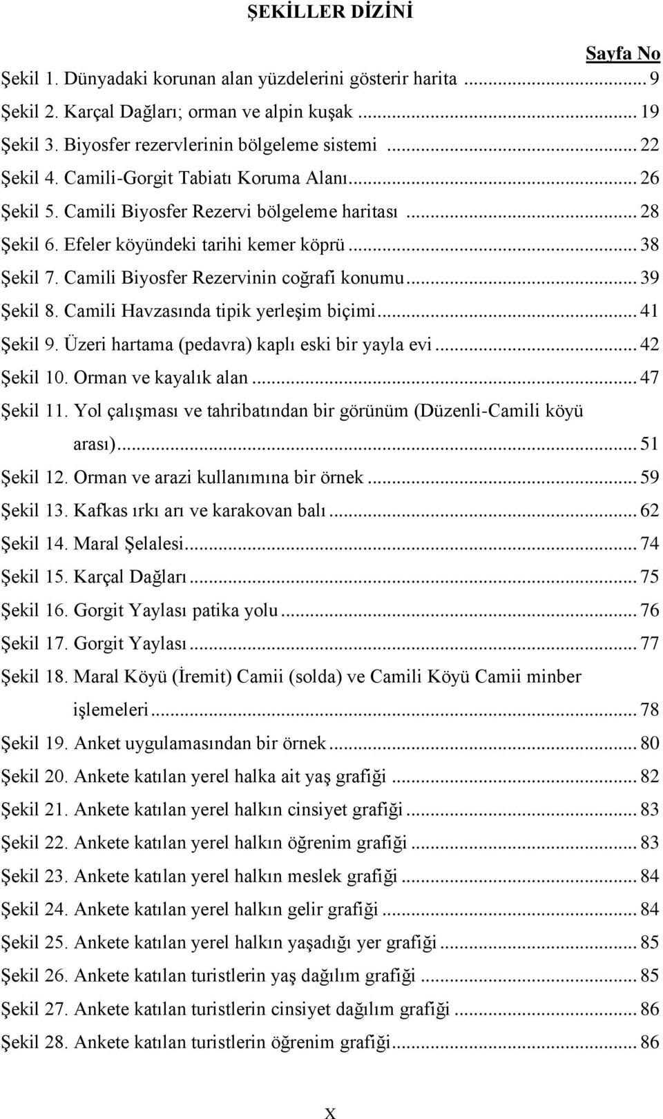 Camili Biyosfer Rezervinin coğrafi konumu... 39 ġekil 8. Camili Havzasında tipik yerleģim biçimi... 41 ġekil 9. Üzeri hartama (pedavra) kaplı eski bir yayla evi... 42 ġekil 10. Orman ve kayalık alan.