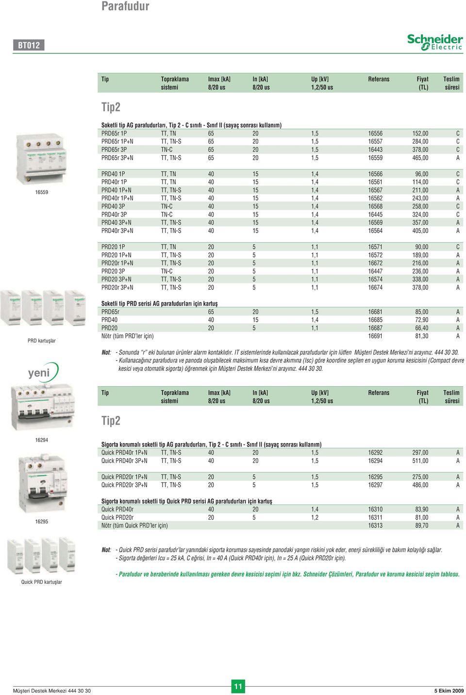 TT, TN 40 15 1,4 16566 96,00 C PRD40r 1P TT, TN 40 15 1,4 16561 114,00 C PRD40 1P+N TT, TN-S 40 15 1,4 16567 211,00 A PRD40r 1P+N TT, TN-S 40 15 1,4 16562 243,00 A PRD40 3P TN-C 40 15 1,4 16568