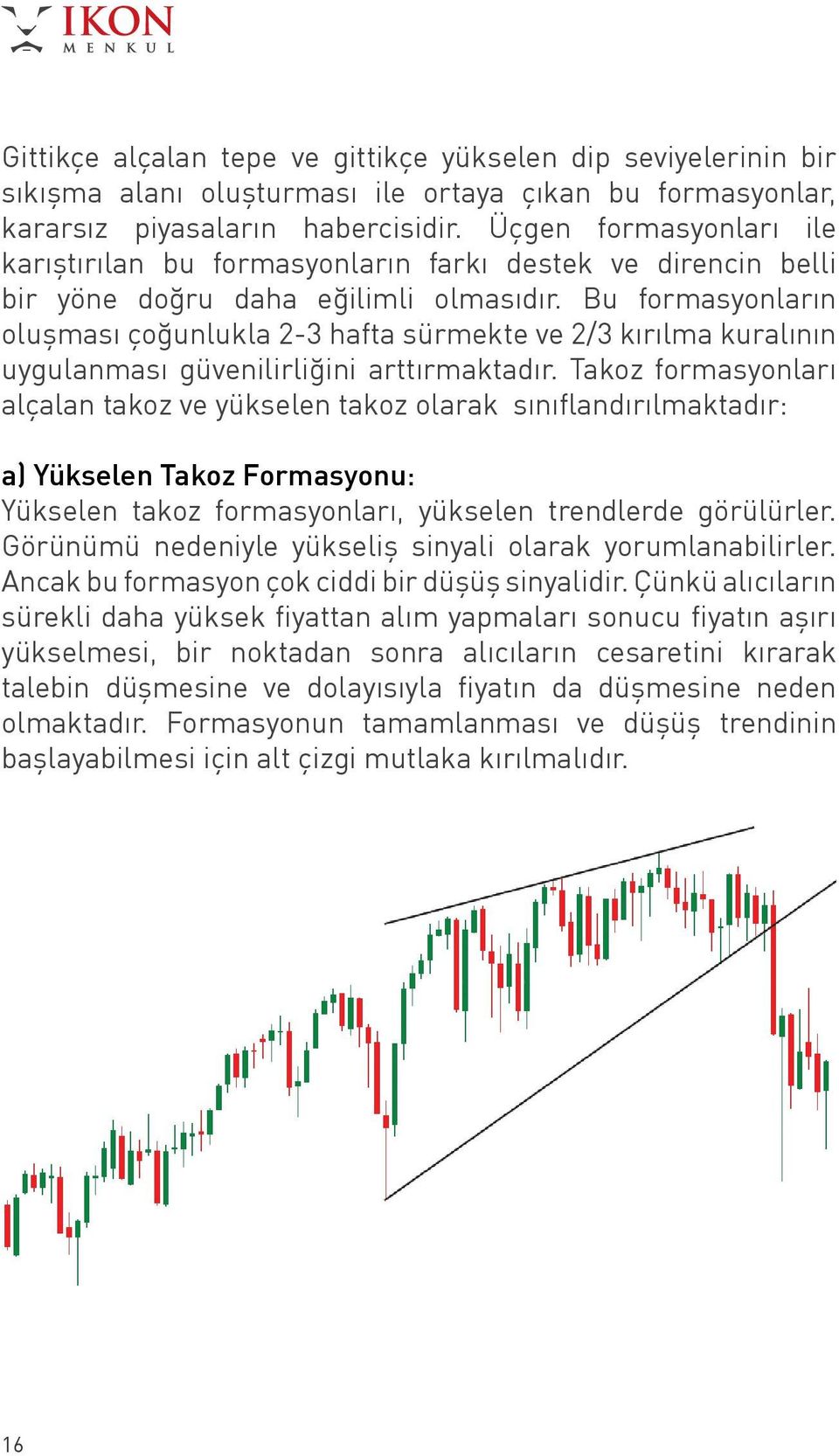 Bu formasyonların oluşması çoğunlukla 2-3 hafta sürmekte ve 2/3 kırılma kuralının uygulanması güvenilirliğini arttırmaktadır.