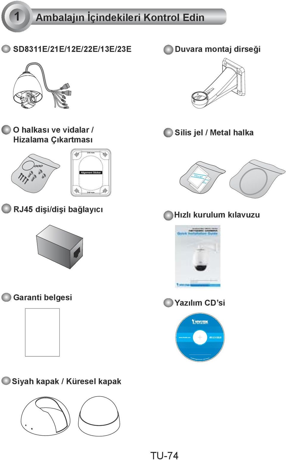 Hizalama Çıkartması Silis jel / Metal halka RJ45 dişi/dişi bağlayıcı Hızlı