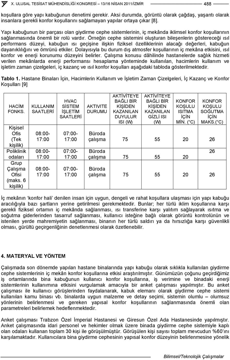 Örneğin cephe sistemini oluşturan bileşenlerin göstereceği ısıl performans düzeyi, kabuğun ısı geçişine ilişkin fiziksel özelliklerinin alacağı değerleri, kabuğun dayanıklılığını ve ömrünü etkiler.