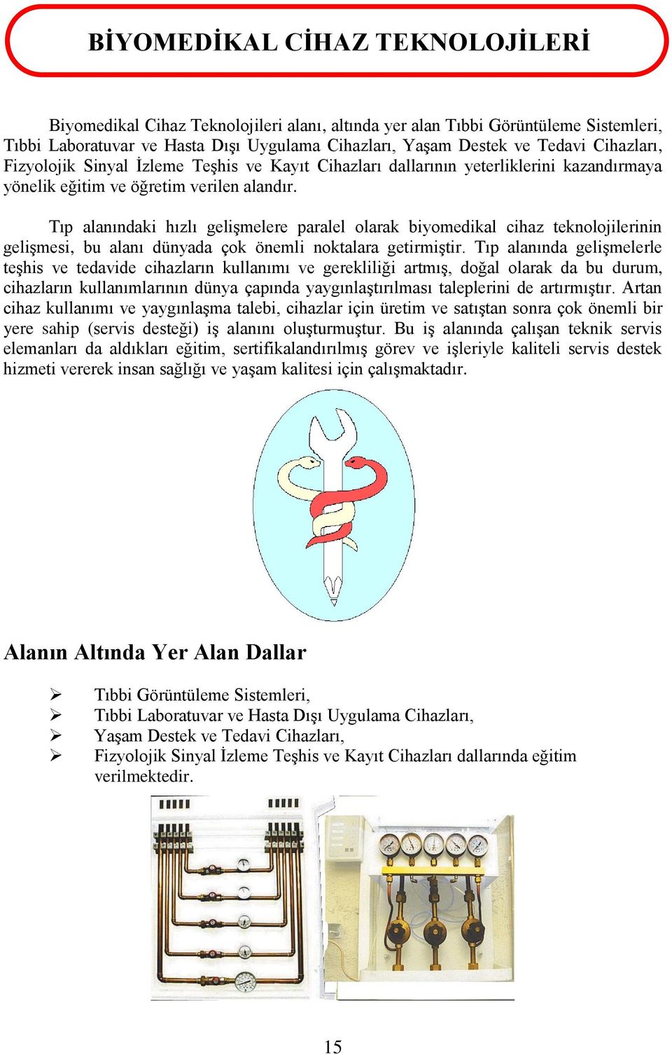 Tıp alanındaki hızlı gelişmelere paralel olarak biyomedikal cihaz teknolojilerinin gelişmesi, bu alanı dünyada çok önemli noktalara getirmiştir.