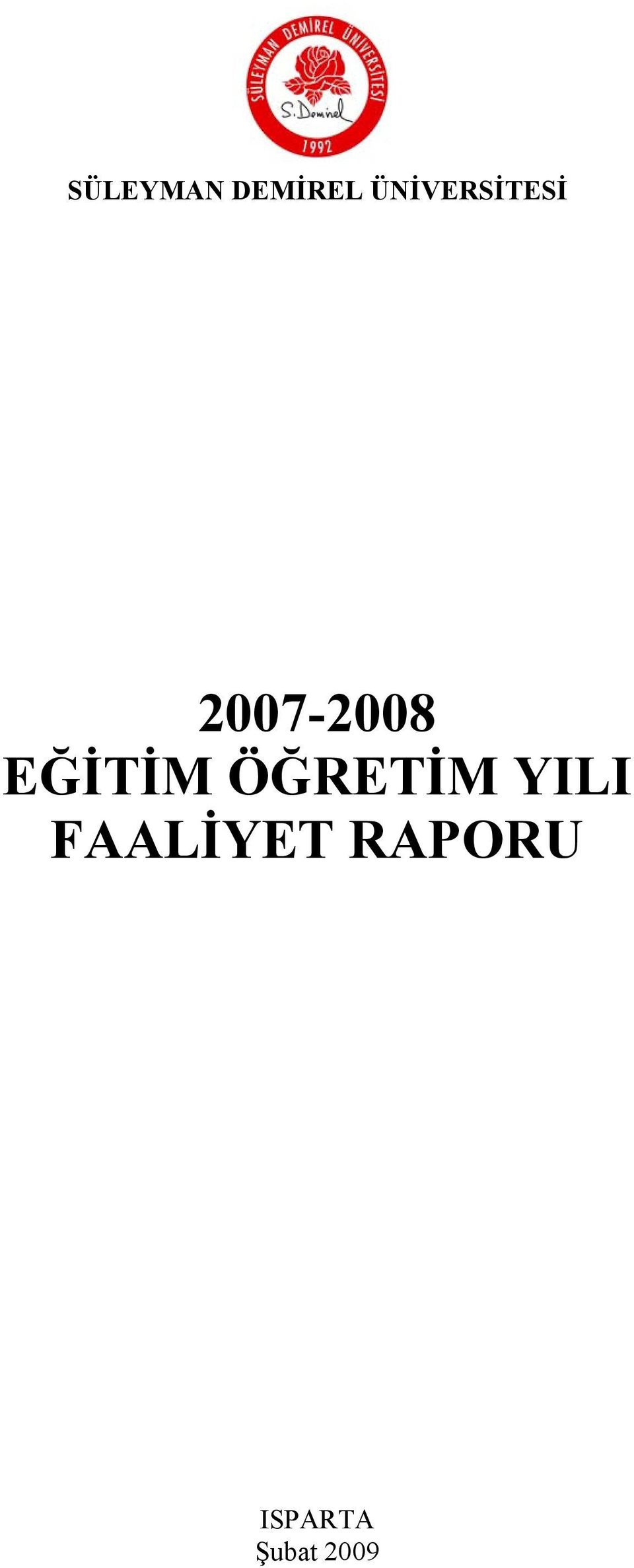 EĞİTİM ÖĞRETİM YILI