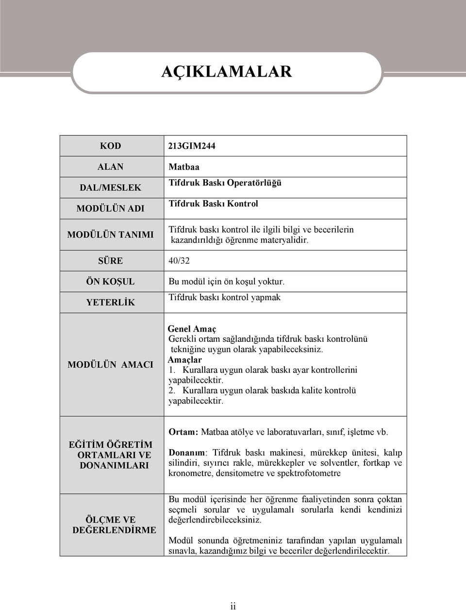 Tifdruk baskı kontrol yapmak Genel Amaç Gerekli ortam sağlandığında tifdruk baskı kontrolünü tekniğine uygun olarak yapabileceksiniz. Amaçlar 1.