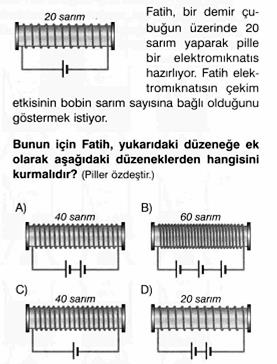 C) Evlerin çatısına güneş panelleri yerleştirilmiştir. D) Sıcak su kaynakları ile evler arasına boru hattı döşenmiştir. 19.