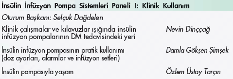 Klinik çalışmalar ve kılavuzlar ışığında insülin infüzyon pompalarının DM tedavisindeki yeri Prof. Dr.