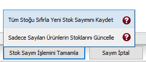 Örnek olarak, stoklarınızda 10 kutu xxx ilacından mevcut. Bu ilaçları Ocak Nisan Haziran aylarında aldınız.