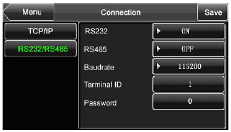 1 Network Ayarları Bilgisayarla cihaz arasındaki bağlantıyı TCP/IP üzerinden yapacağımız zaman TCP/IP butonun bastığımızda çıkan aşağıdaki ayarları düzenlemeliyiz: IP Adress: Varsayılan IP adresi 192.