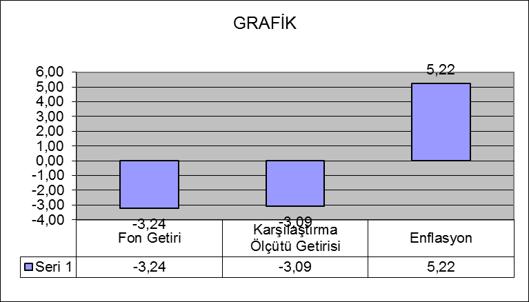 BÖLÜM D: FON PERFORMANSINA İLİŞKİN BİLGİLER Fon portföyünün en az %80'inin Türk hisse senetlerinde değerlendirilmesi zorunluluğu nedeniyle en yüksek risk taşıyan fon özelliği taşımakla beraber,