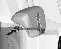 Koltuklar, Güvenlik Sistemleri 37 Yatay ayar Arka koltuklardaki koltuk başlıkları hareket eder.
