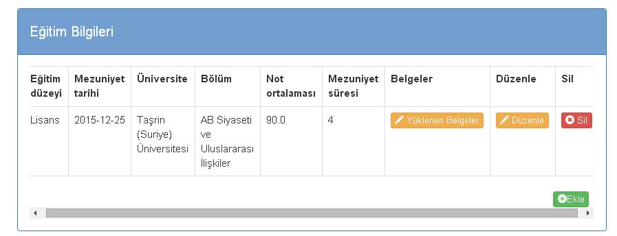 Dosya yükleme işlemini buradan yapabilirsiniz.