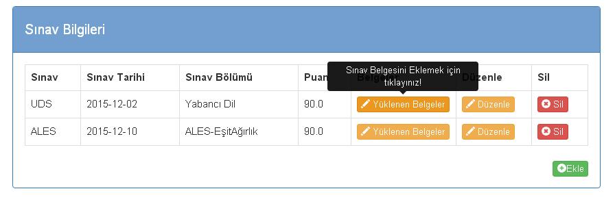 Dosya yükleme işlemini buradan da yapabilirsiniz.