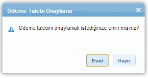 Ara veya nihai ödeme taleplerine yönelik ilgili yararlanıcı ara raporunun Sistem üzerinden doldurulmuş ve onaylanmış olması gerekmektedir.