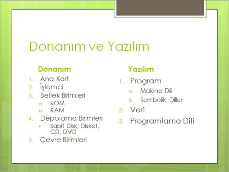 TEMEL BİLGİ TEKNOLOJİSİ KULLANIMI DERSİ SUNUM MODÜLÜ 19 2.Tasarım sekmesi> Arka plan komut grubu>arka Plan Stilleri > Arka Planı Biçimlendir'i tıklatın. 3.Dolgu seçeneği ve Düz Dolgu'yu tıklatın. 4.