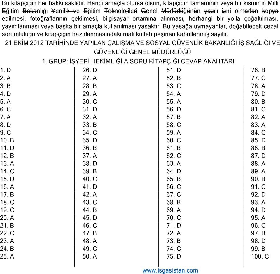 çekilmesi, bilgisayar ortamına alınması, herhangi bir yolla çoğaltılması, yayımlanması veya başka bir amaçla kullanılması yasaktır.