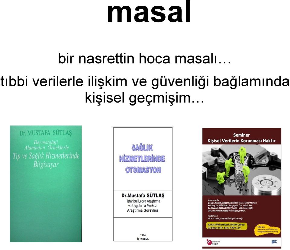 verilerle ilişkim ve