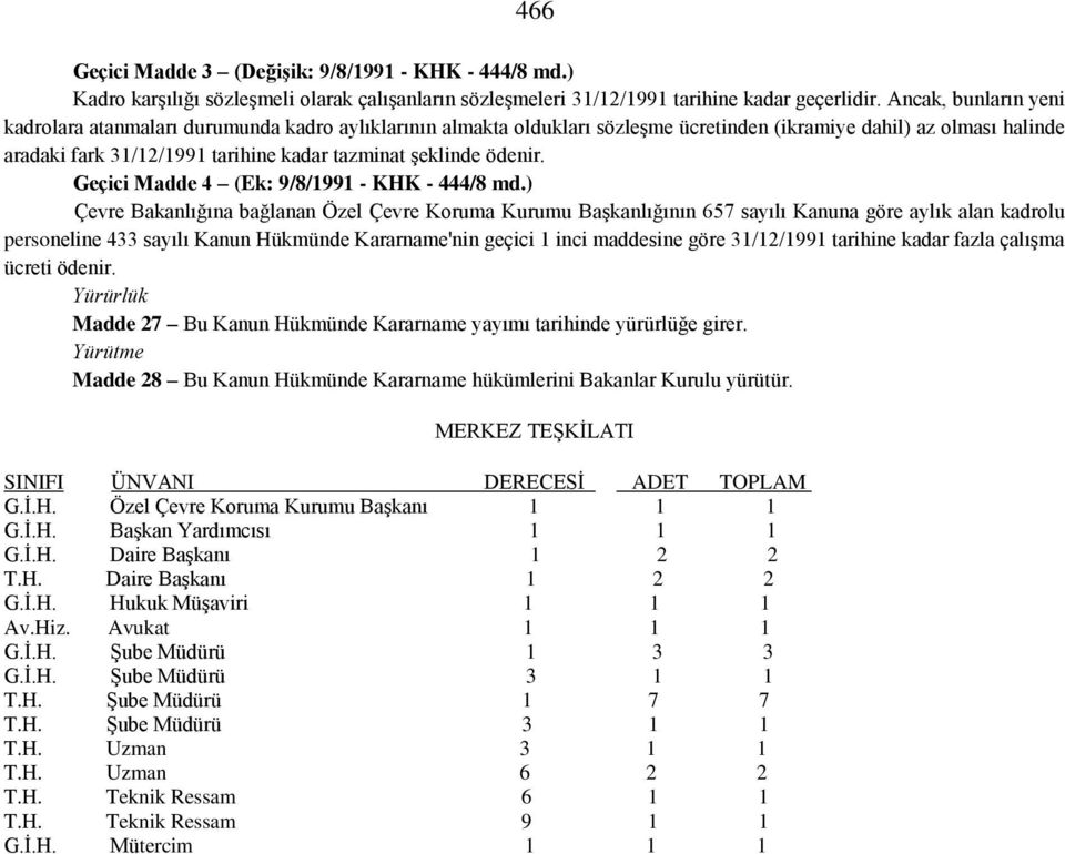 şeklinde ödenir. Geçici Madde 4 (Ek: 9/8/1991 - KHK - 444/8 md.