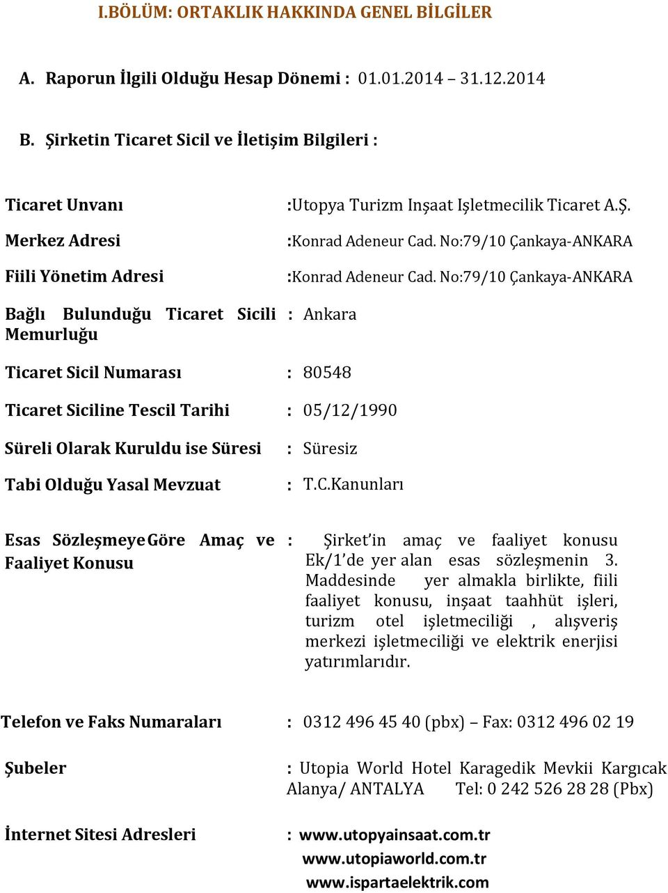 No:79/10 Çankaya-ANKARA :Konrad Adeneur Cad.