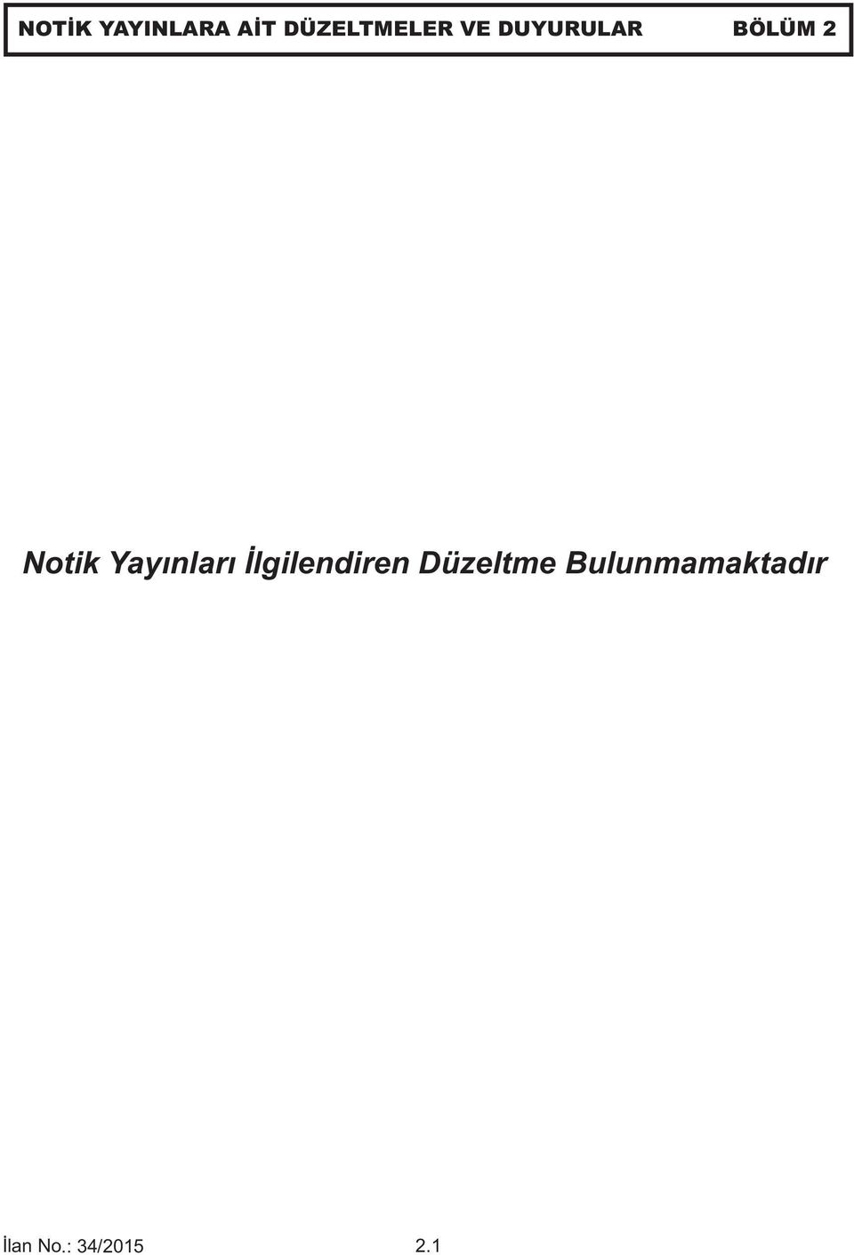 BÖLÜM 2 Notik Yayınları