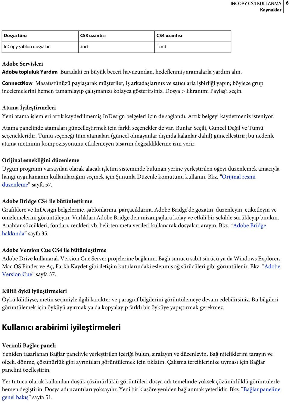 Dosya > Ekranımı Paylaş'ı seçin. Atama İyileştirmeleri Yeni atama işlemleri artık kaydedilmemiş InDesign belgeleri için de sağlandı. Artık belgeyi kaydetmeniz isteniyor.