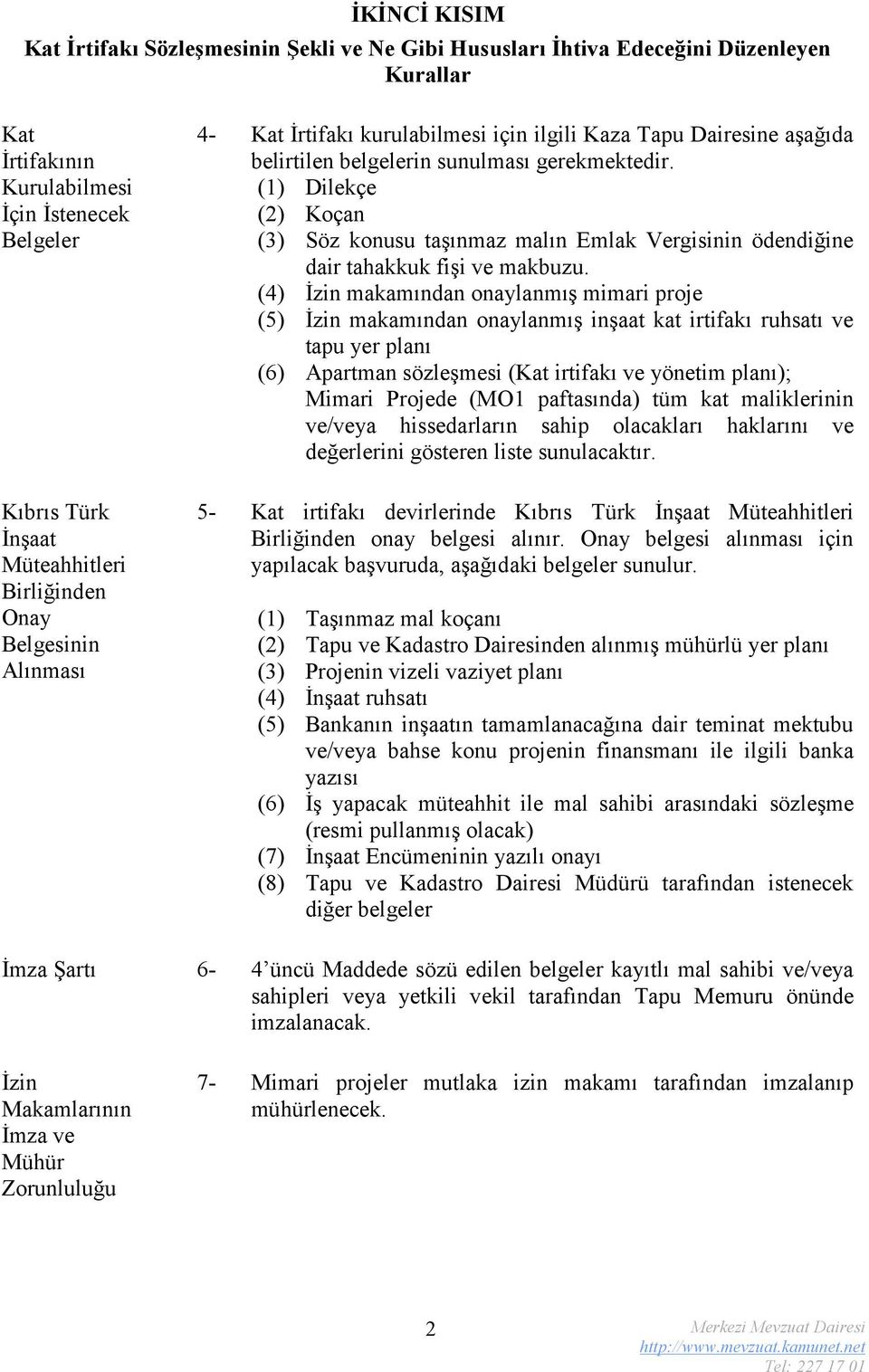 (1) Dilekçe (2) Koçan (3) Söz konusu taşınmaz malın Emlak Vergisinin ödendiğine dair tahakkuk fişi ve makbuzu.