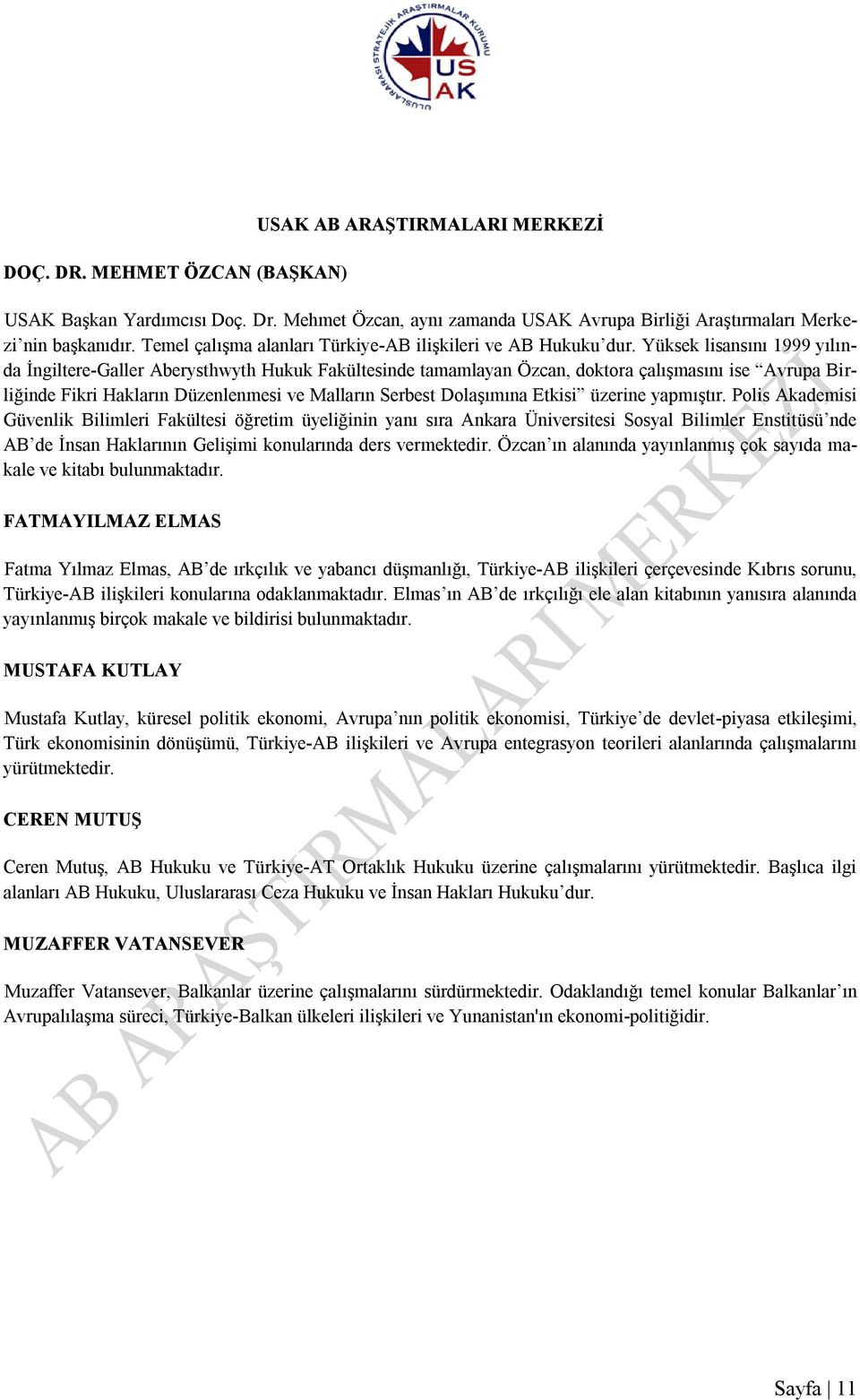 Yüksek lisansını 1999 yılında İngiltere-Galler Aberysthwyth Hukuk Fakültesinde tamamlayan Özcan, doktora çalışmasını ise Avrupa Birliğinde Fikri Hakların Düzenlenmesi ve Malların Serbest Dolaşımına