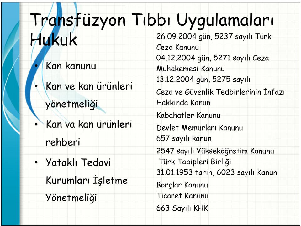 Kurumları İşletme Yönetmeliği 04.12.