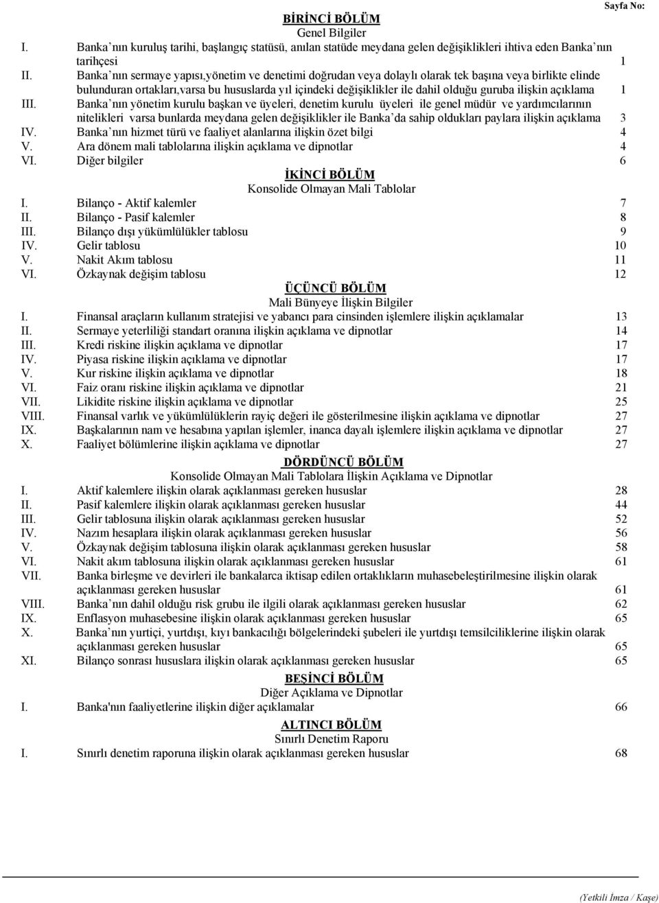 bulunduran ortakları,varsa bu hususlarda yıl içindeki değişiklikler ile dahil olduğu guruba ilişkin açıklama 1 Banka nın yönetim kurulu başkan ve üyeleri, denetim kurulu üyeleri ile genel müdür ve