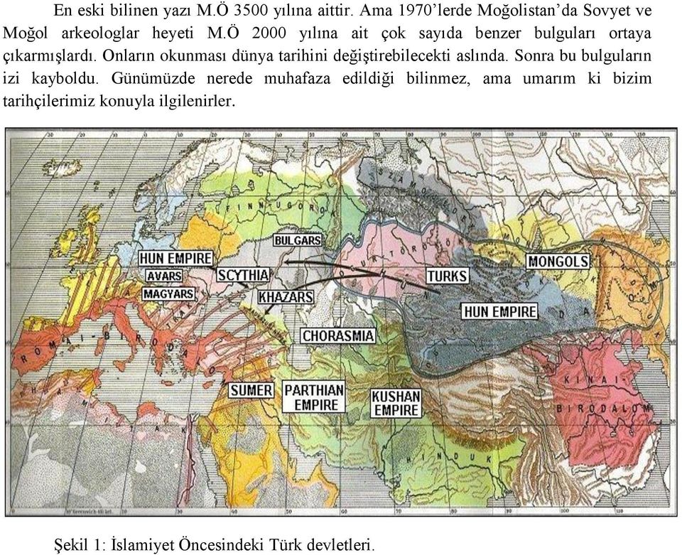 Ö 2000 yılına ait çok sayıda benzer bulguları ortaya çıkarmışlardı.