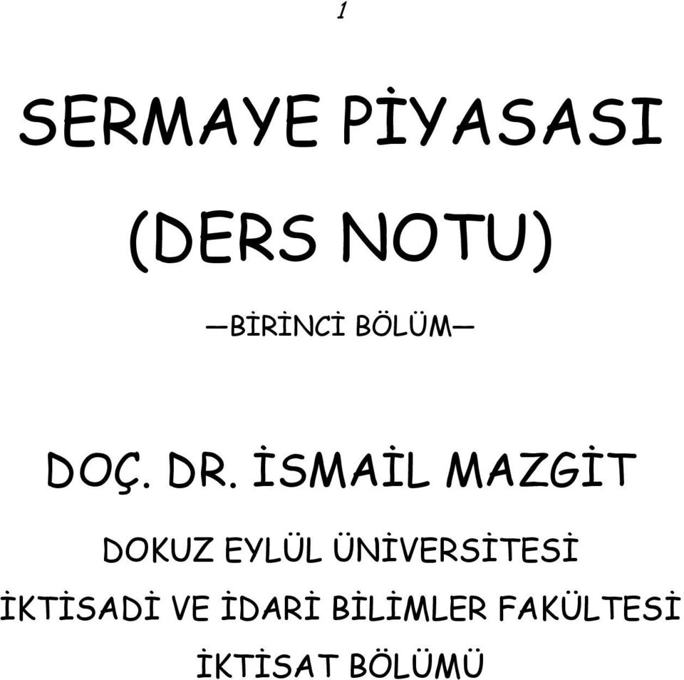 İSMAİL MAZGİT DOKUZ EYLÜL