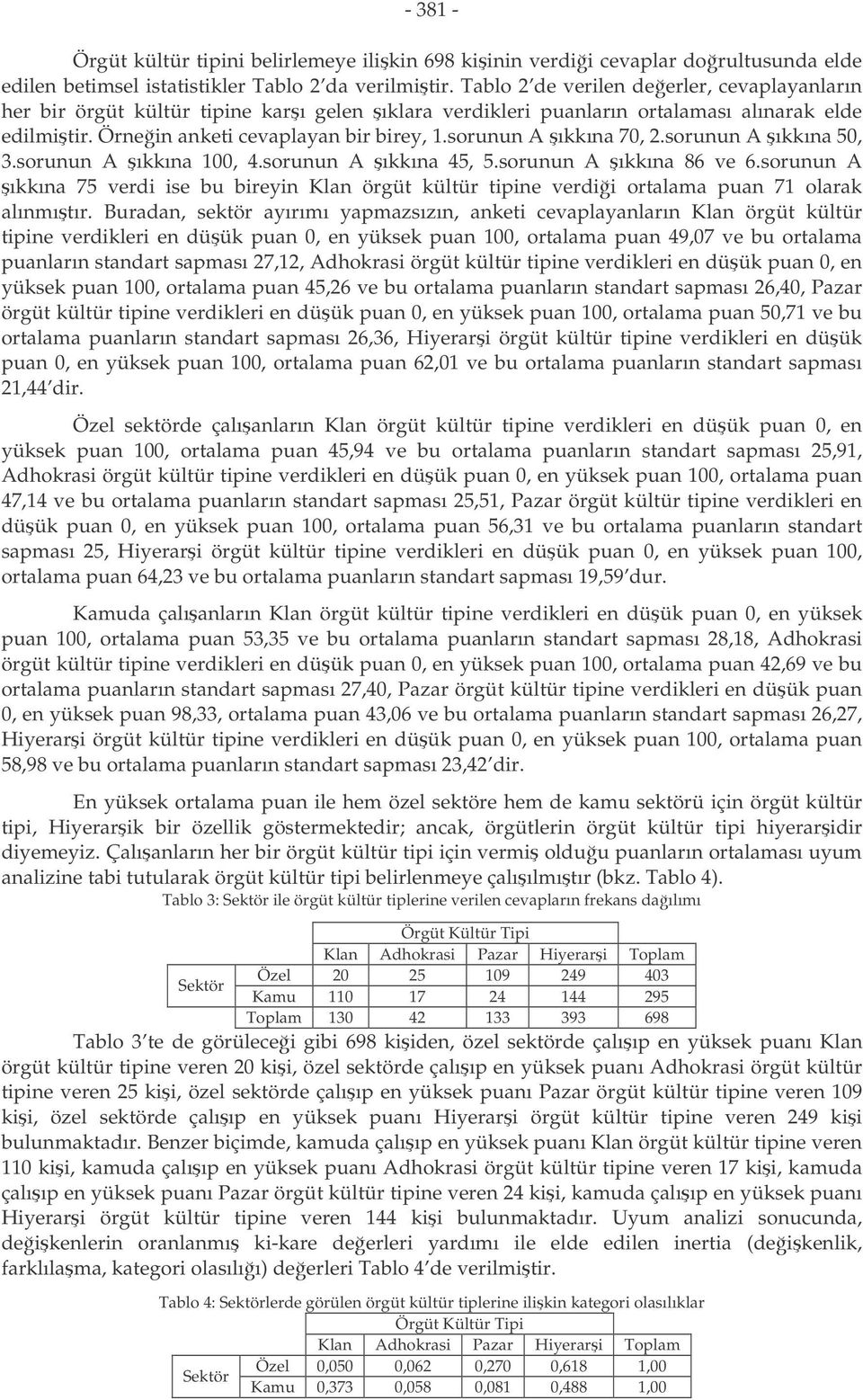 sorunun A ıkkına 70, 2.sorunun A ıkkına 50, 3.sorunun A ıkkına 100, 4.sorunun A ıkkına 45, 5.sorunun A ıkkına 86 ve 6.