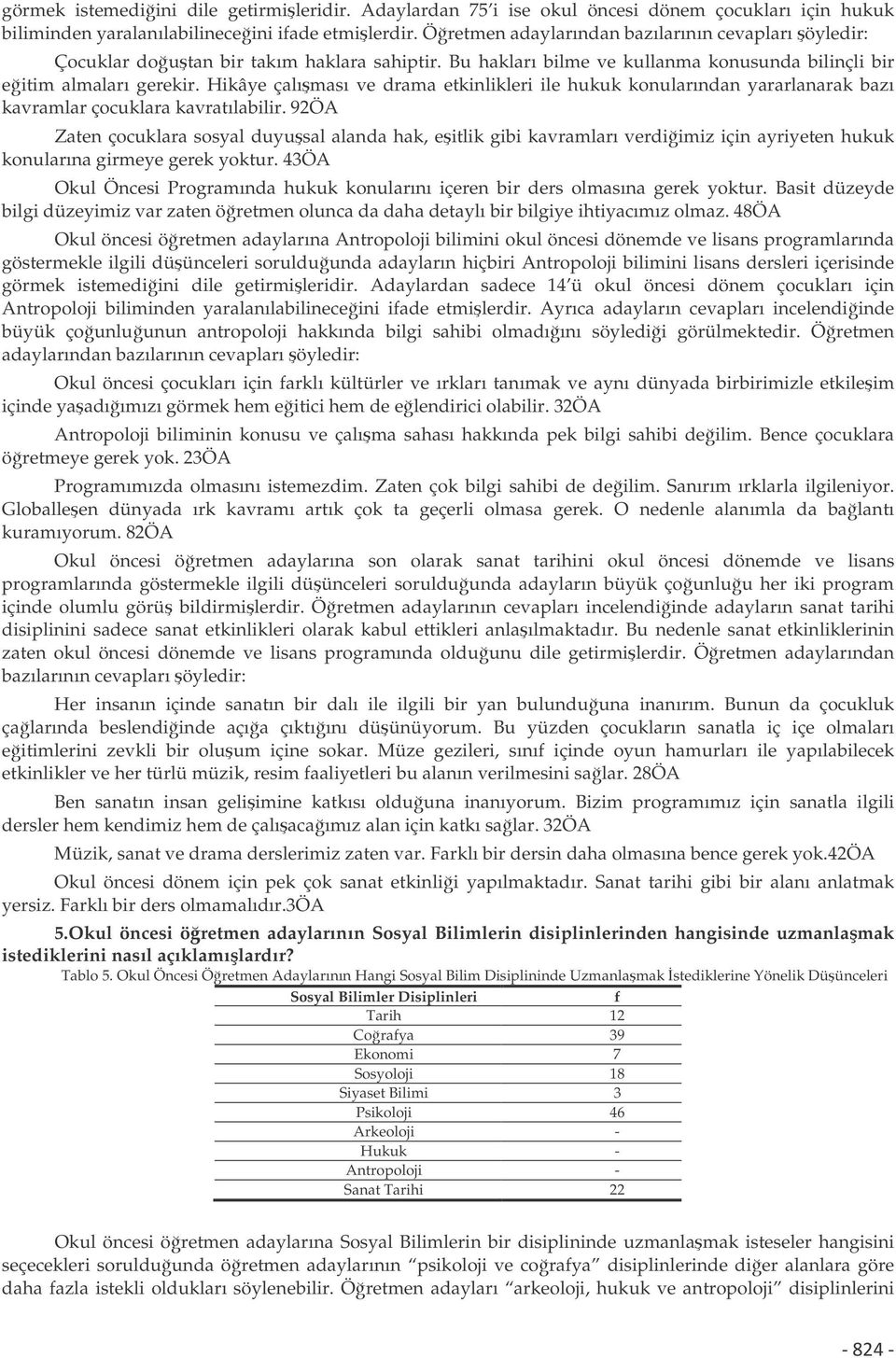 Hikâye çalıması ve drama etkinlikleri ile hukuk konularından yararlanarak bazı kavramlar çocuklara kavratılabilir.