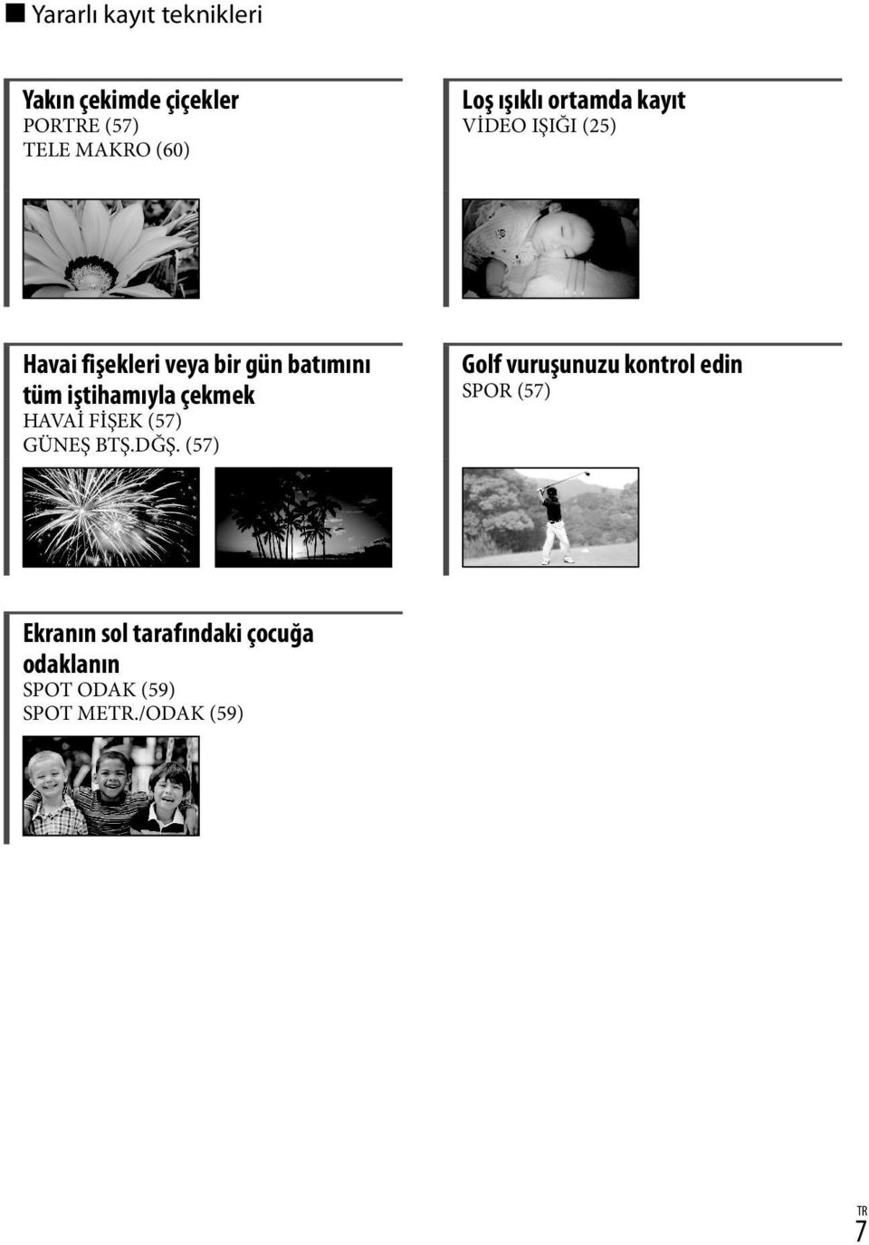 iştihamıyla çekmek HAVAİ FİŞEK (57) GÜNEŞ BTŞ.DĞŞ.