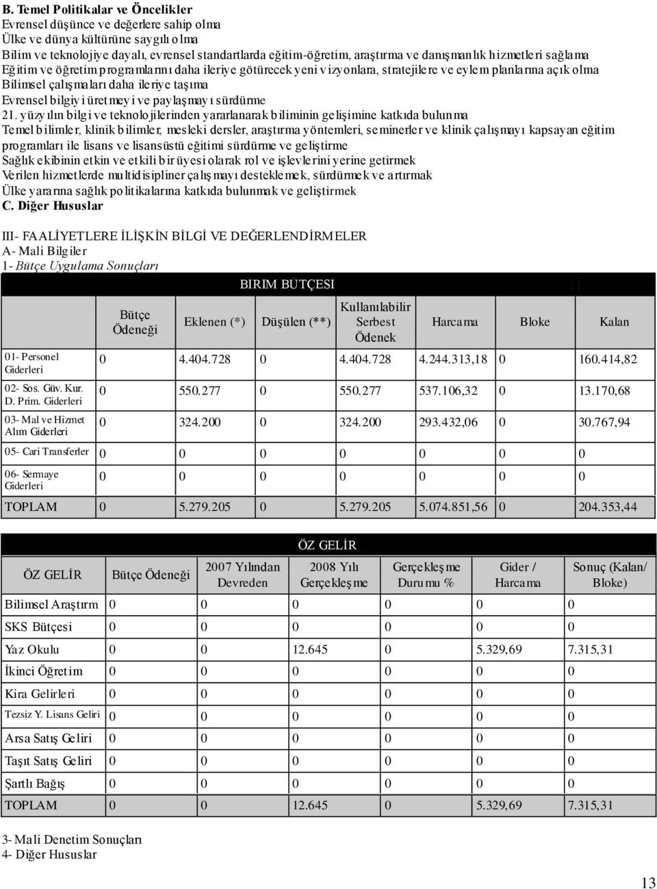 bilgiyi üretmeyi ve paylaģmayı sürdürme 21.