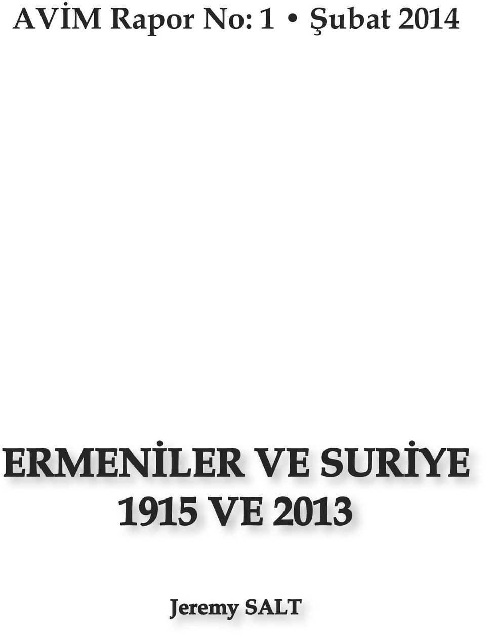 ERMENİLER VE