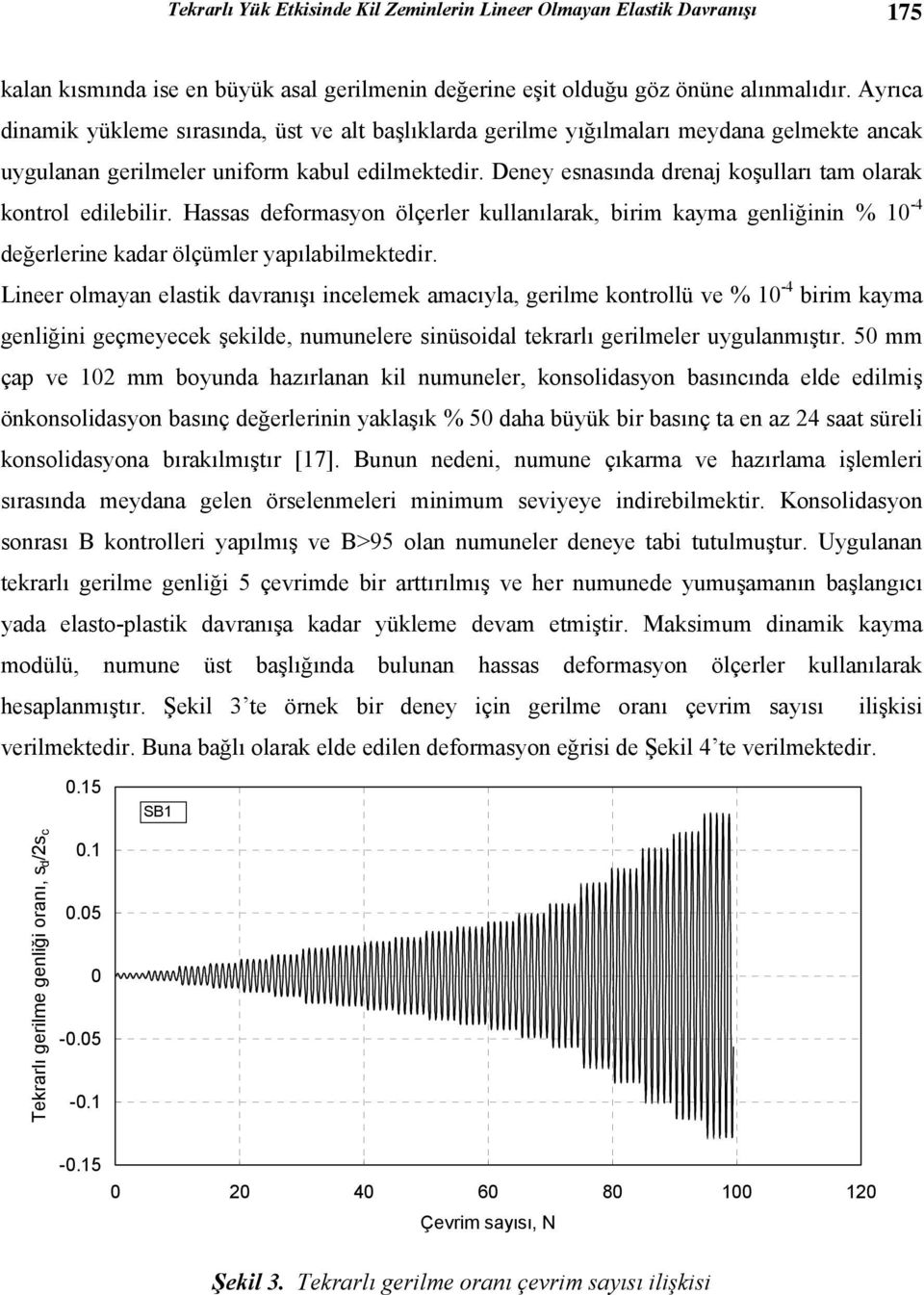 Hsss deformsyon ölçerler kullnılrk, birim kym genliğinin % 10-4 değerlerine kdr ölçümler ypılbilmektedir.