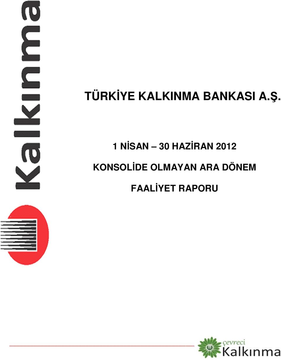 2012 KONSOLİDE OLMAYAN