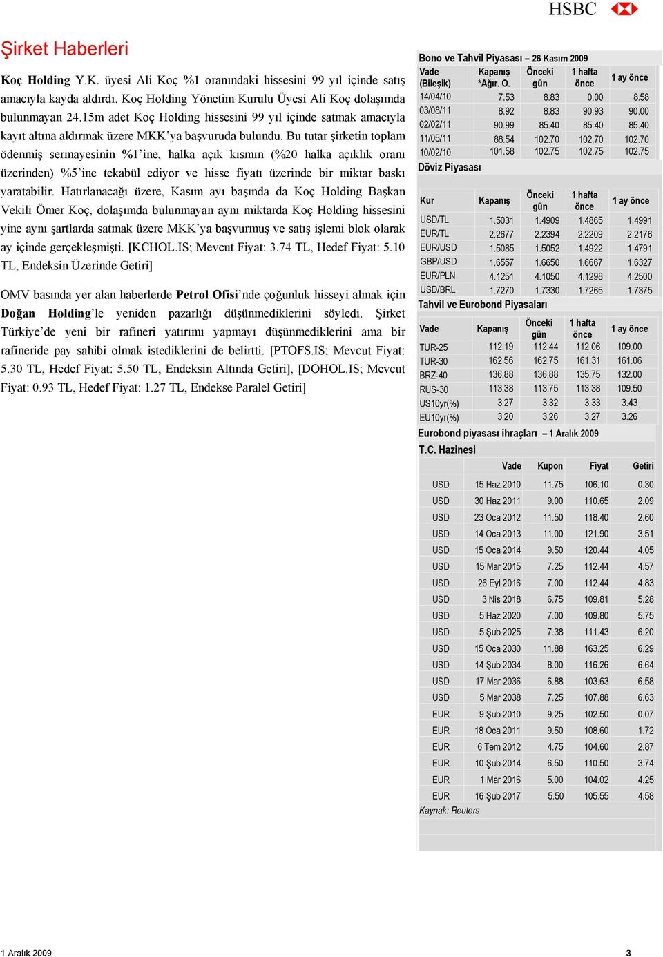 Bu tutar şirketin toplam ödenmiş sermayesinin %1 ine, halka açık kısmın (%20 halka açıklık oranı üzerinden) %5 ine tekabül ediyor ve hisse fiyatı üzerinde bir miktar baskı yaratabilir.